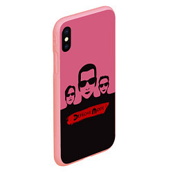 Чехол iPhone XS Max матовый Группа Depeche Mode, цвет: 3D-баблгам — фото 2