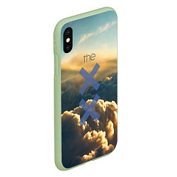 Чехол iPhone XS Max матовый The XX, цвет: 3D-салатовый — фото 2