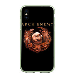 Чехол iPhone XS Max матовый Arch Enemy: Kingdom