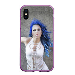 Чехол iPhone XS Max матовый Arch Enemy: Alissa White-Gluz