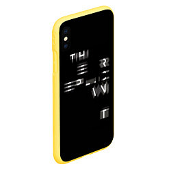 Чехол iPhone XS Max матовый Epic Runner, цвет: 3D-желтый — фото 2