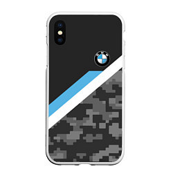 Чехол iPhone XS Max матовый BMW: Pixel Military