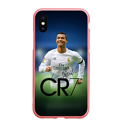 Чехол iPhone XS Max матовый CR7