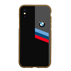 Чехол iPhone XS Max матовый BMW БМВ