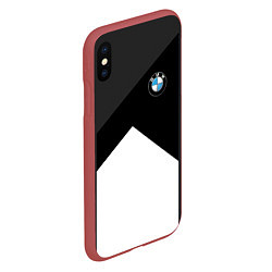 Чехол iPhone XS Max матовый BMW 2018 SportWear 3, цвет: 3D-красный — фото 2