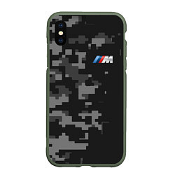 Чехол iPhone XS Max матовый BMW БМВ