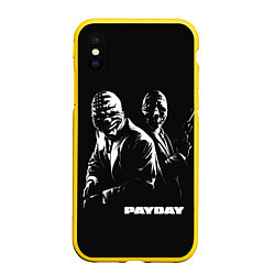 Чехол iPhone XS Max матовый Payday