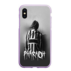 Чехол iPhone XS Max матовый Pharaoh: Black side