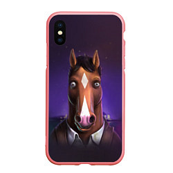 Чехол iPhone XS Max матовый BoJack