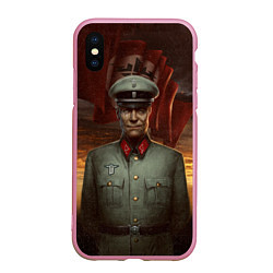 Чехол iPhone XS Max матовый Wolfenstein: Wilhelm Strasse