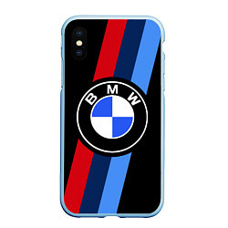 Чехол iPhone XS Max матовый BMW 2021 M SPORT БМВ М СПОРТ