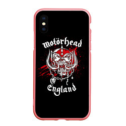 Чехол iPhone XS Max матовый Motorhead England