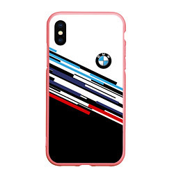 Чехол iPhone XS Max матовый BMW BRAND COLOR БМВ