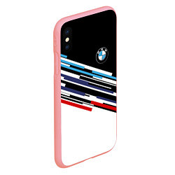 Чехол iPhone XS Max матовый BMW BRAND COLOR БМВ, цвет: 3D-баблгам — фото 2