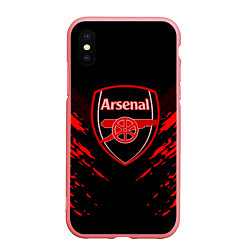 Чехол iPhone XS Max матовый Arsenal FC: Sport Fashion