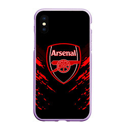 Чехол iPhone XS Max матовый Arsenal FC: Sport Fashion
