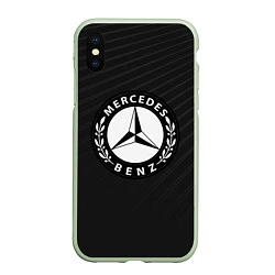Чехол iPhone XS Max матовый Mercedes-Benz