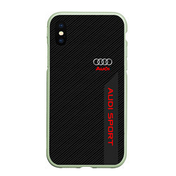 Чехол iPhone XS Max матовый Audi: Sport Line