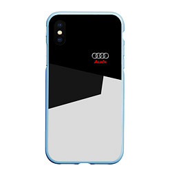 Чехол iPhone XS Max матовый Audi Sport