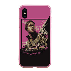 Чехол iPhone XS Max матовый Gosling Drive