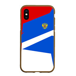 Чехол iPhone XS Max матовый Russia: Light Sport