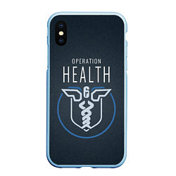 Чехол iPhone XS Max матовый R6S: Operation Health