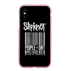 Чехол iPhone XS Max матовый Slipknot: People Shit