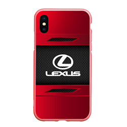 Чехол iPhone XS Max матовый Lexus Sport, цвет: 3D-баблгам