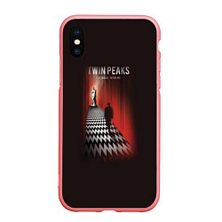 Чехол iPhone XS Max матовый Twin Peaks: Firewalk with me