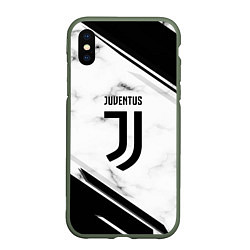 Чехол iPhone XS Max матовый Juventus