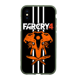 Чехол iPhone XS Max матовый Far Cry 4: Orange Elephant