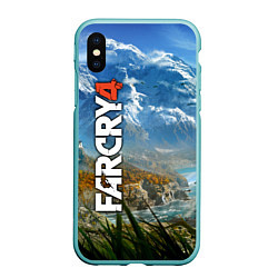 Чехол iPhone XS Max матовый Far Cry 4: Ice Mountains