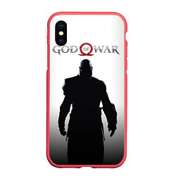 Чехол iPhone XS Max матовый God of War: Kratos