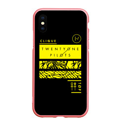 Чехол iPhone XS Max матовый 21 Pilots: Jumpsuit