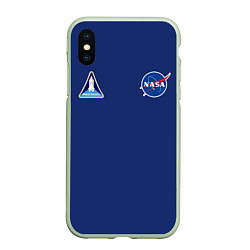 Чехол iPhone XS Max матовый NASA: Special Form