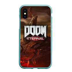 Чехол iPhone XS Max матовый DOOM: Eternal