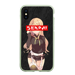 Чехол iPhone XS Max матовый Senpai Baby