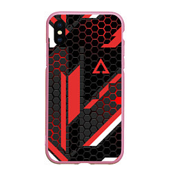 Чехол iPhone XS Max матовый CS:GO CYREX CARBON