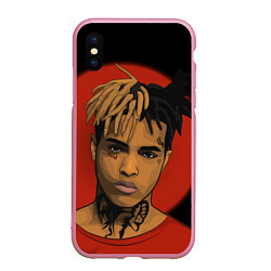 Чехол iPhone XS Max матовый XXXTentacion: Red Sun