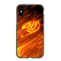 Чехол iPhone XS Max матовый NATSU DRAGNEEL