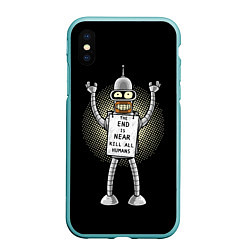 Чехол iPhone XS Max матовый Kill All Humans