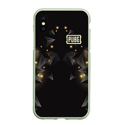 Чехол iPhone XS Max матовый PUBG: Night Fireflies