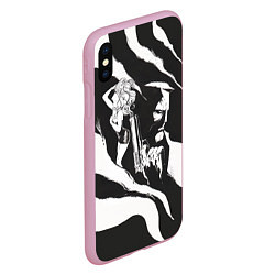 Чехол iPhone XS Max матовый Sin City, цвет: 3D-розовый — фото 2