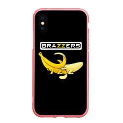 Чехол iPhone XS Max матовый Brazzers: Black Banana