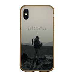 Чехол iPhone XS Max матовый Death Stranding