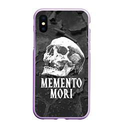 Чехол iPhone XS Max матовый Memento Mori