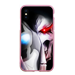 Чехол iPhone XS Max матовый Overlord - Ainz Ooal Gown, цвет: 3D-розовый