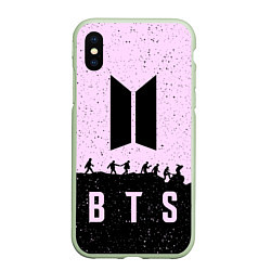 Чехол iPhone XS Max матовый BTS Boys