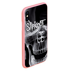 Чехол iPhone XS Max матовый Slipknot Death, цвет: 3D-баблгам — фото 2