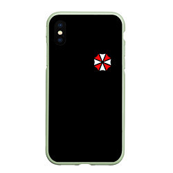 Чехол iPhone XS Max матовый UMBRELLA CORP